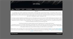 Desktop Screenshot of ltvsteel.com